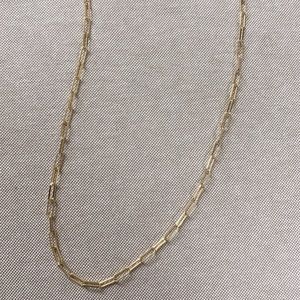 Gold dipped chain necklace